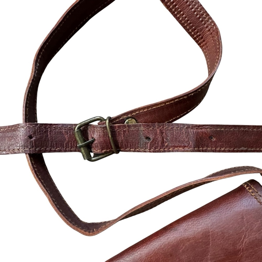 Great Seal Of The State Of Oklahoma 1907 Crossbody Bag Genuine Leather - Picture 6 of 10
